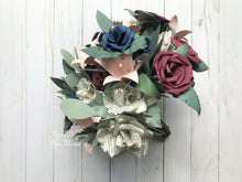 Load image into Gallery viewer, LUX Pride and Prejudice Paper Flower Wedding Bouquet
