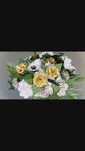 Load and play video in Gallery viewer, LUX Lord of the Rings Book Paper Flower Bouquet
