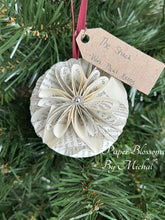 Load image into Gallery viewer, The Shack Book Page Christmas Ornament
