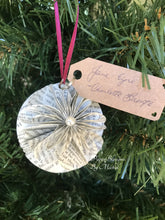 Load image into Gallery viewer, Jane Eyre Book Page Christmas Ornament
