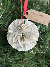 Load image into Gallery viewer, The Shack Book Page Christmas Ornament
