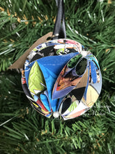 Load image into Gallery viewer, Wonder Woman Comic Book Page Christmas Ornament
