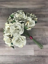 Load image into Gallery viewer, Pride and Prejudice Book Page Paper Flower Bouquet
