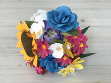Load image into Gallery viewer, Paper Flower Bouquet with Sunflowers and Gerbera Daisies
