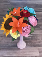 Load image into Gallery viewer, Rainbow Paper Flower Bouquet
