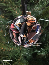 Load image into Gallery viewer, Comic Book Page Paper Christmas Ornament
