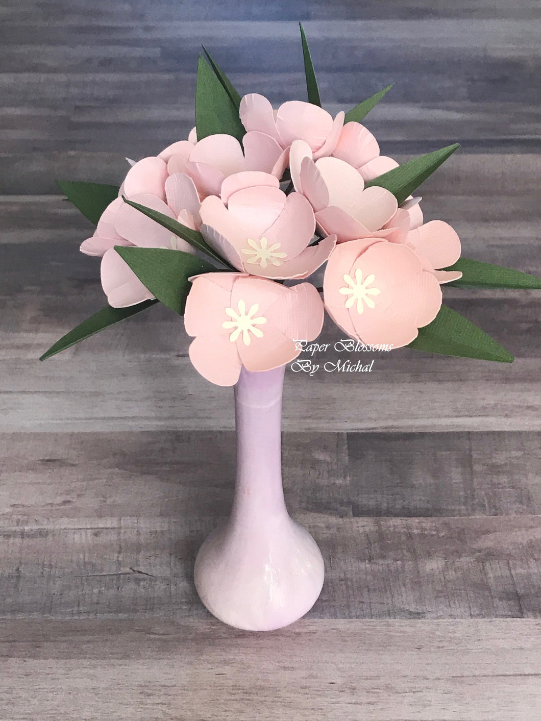 Blush Mini Paper Flower Bouquet