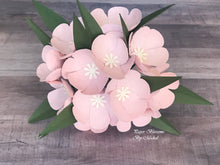 Load image into Gallery viewer, Blush Mini Paper Flower Bouquet

