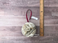 Load image into Gallery viewer, Sense and Sensibility Book Page Paper Christmas Ornament
