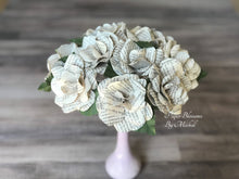 Load image into Gallery viewer, Wuthering Heights Book Page Paper Flower Bouquet
