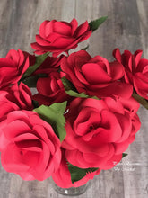 Load image into Gallery viewer, Bouquet of Red Paper Roses
