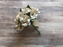 Load image into Gallery viewer, Wuthering Heights Book Page Paper Flower Bouquet
