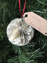 Load image into Gallery viewer, Twilight Book Page Christmas Ornament
